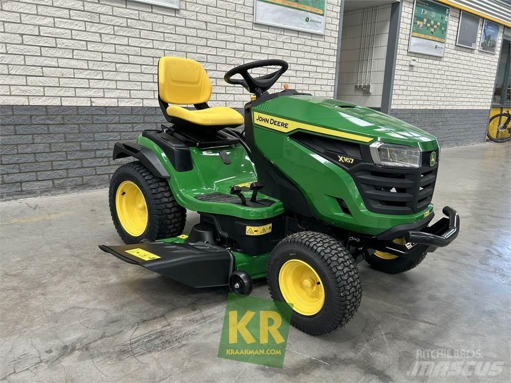 John Deere X167 Ráülős fűnyírók