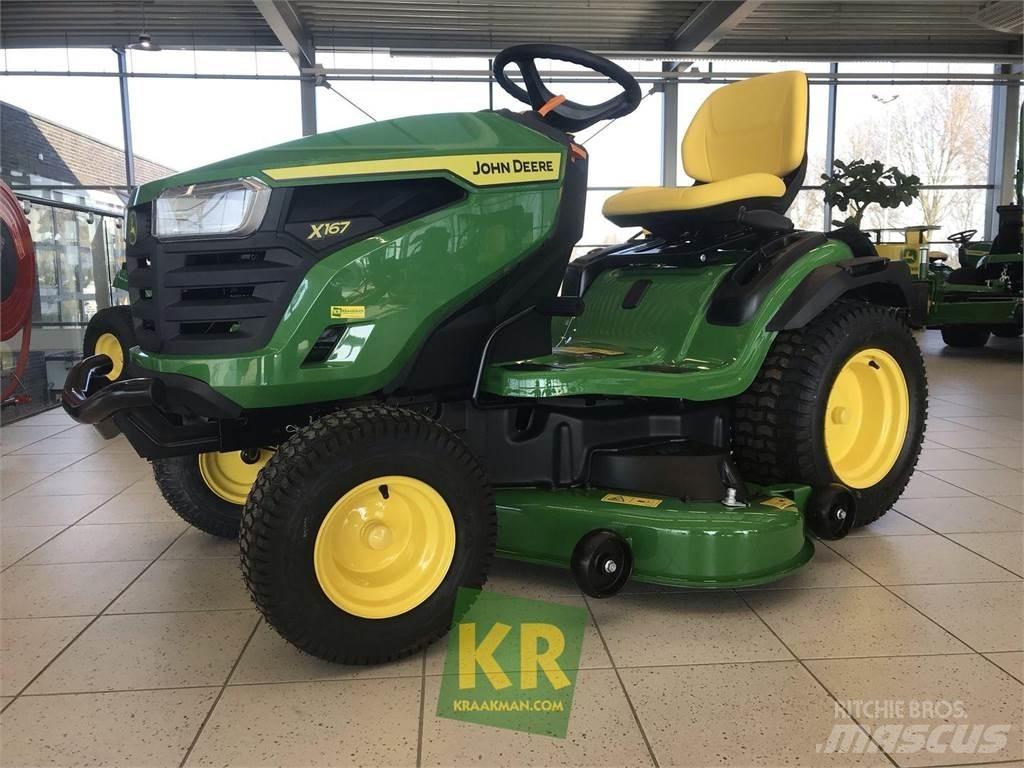 John Deere X167 Ráülős fűnyírók