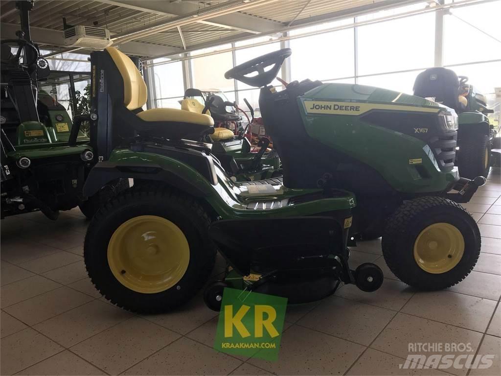 John Deere X167 Ráülős fűnyírók