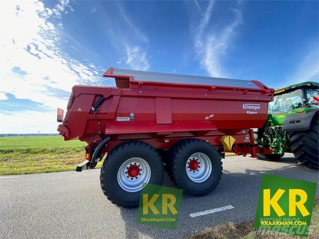 Krampe HD550 Billenő Mezőgazdasági pótkocsik