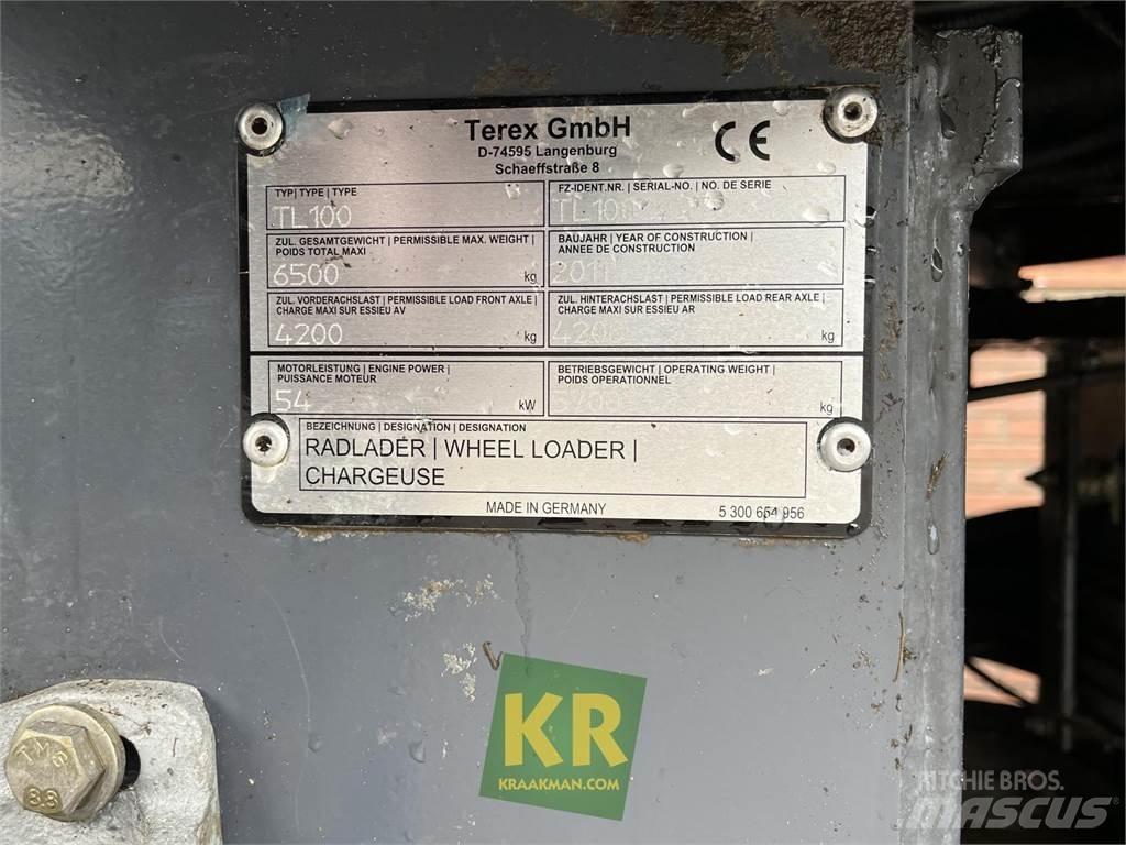 Terex TL100 Gumikerekes homlokrakodók