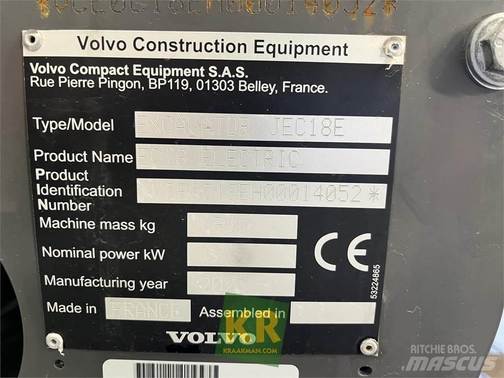 Volvo EC18E Lánctalpas kotrók