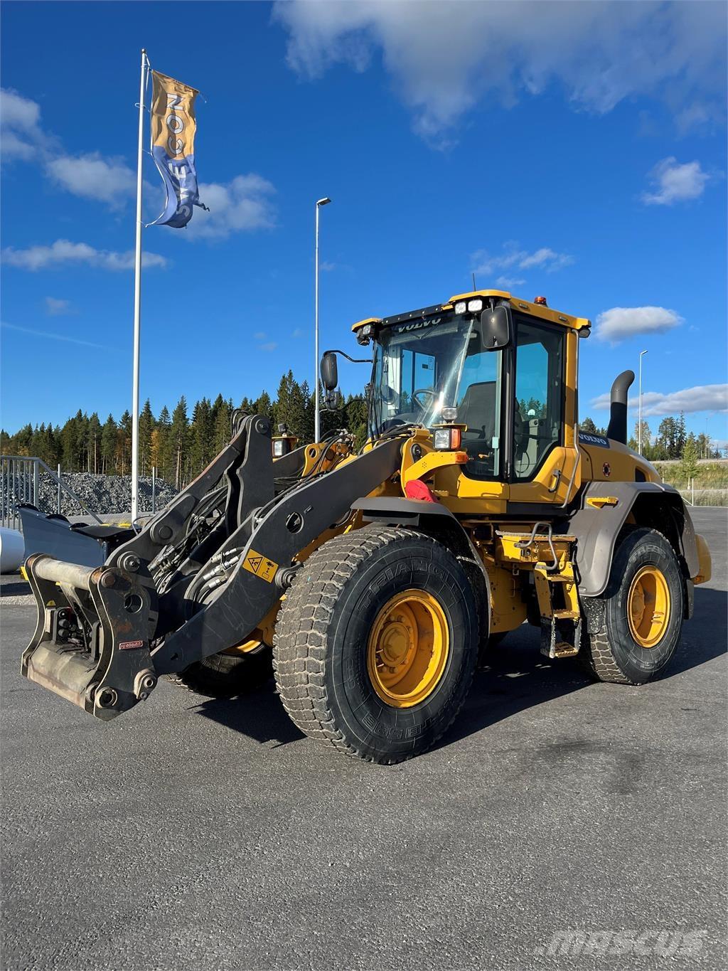 Volvo L60G Gumikerekes homlokrakodók