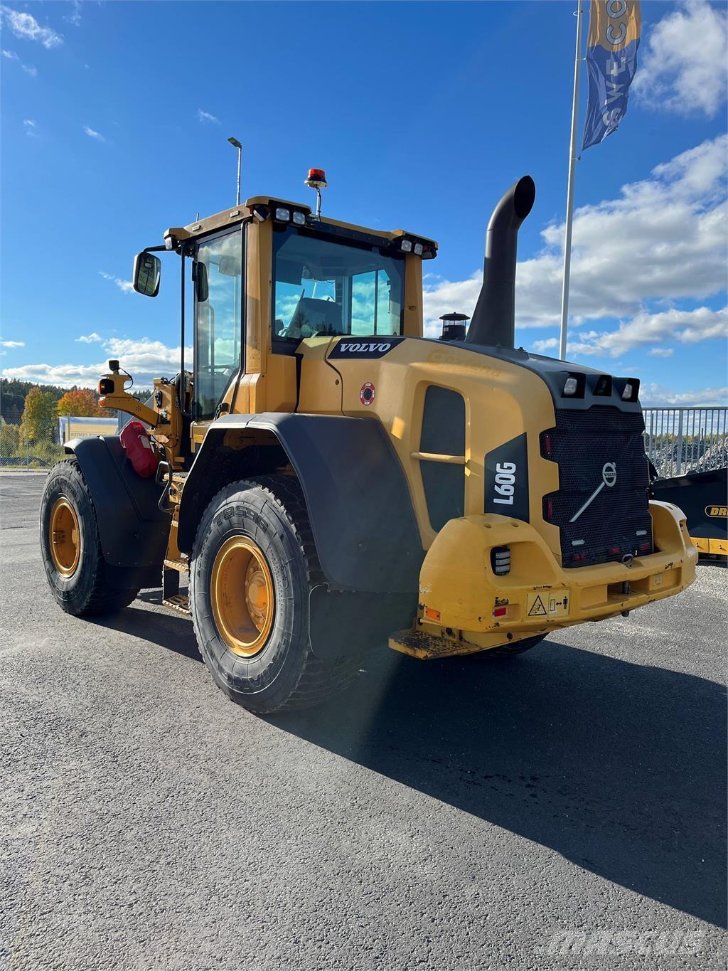 Volvo L60G Gumikerekes homlokrakodók