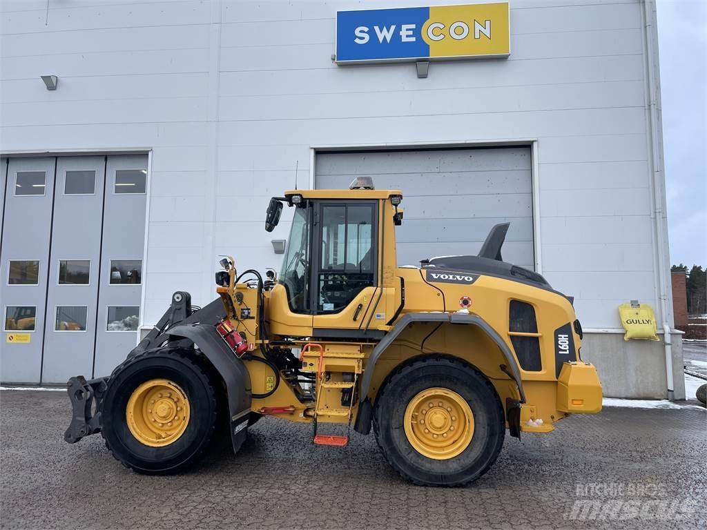 Volvo L60H Gumikerekes homlokrakodók