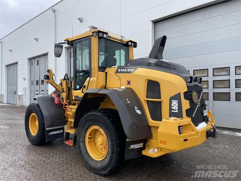 Volvo L60H Gumikerekes homlokrakodók