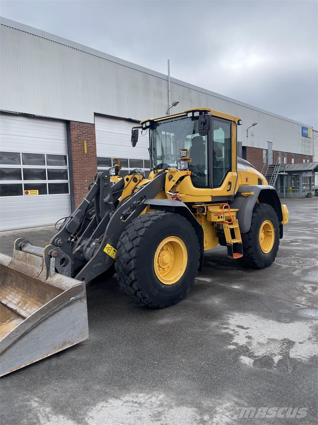 Volvo L60H Gumikerekes homlokrakodók