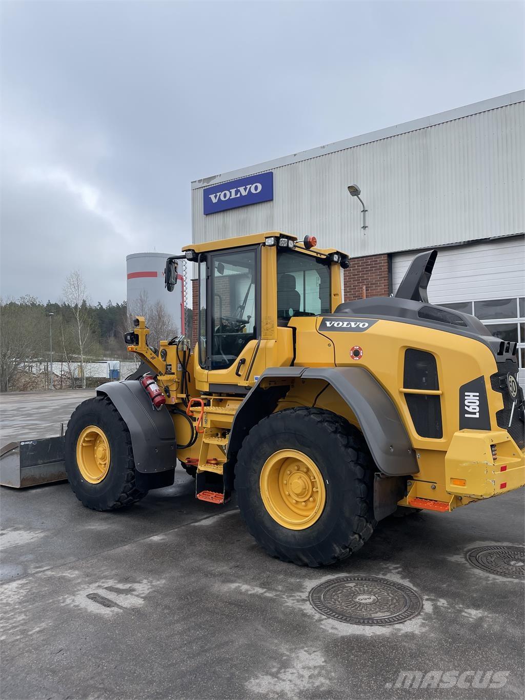 Volvo L60H Gumikerekes homlokrakodók