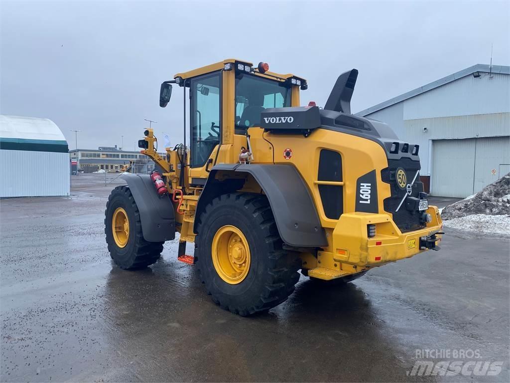 Volvo L60H Gumikerekes homlokrakodók