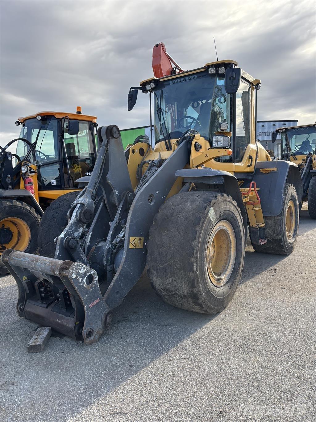 Volvo L90H Gumikerekes homlokrakodók