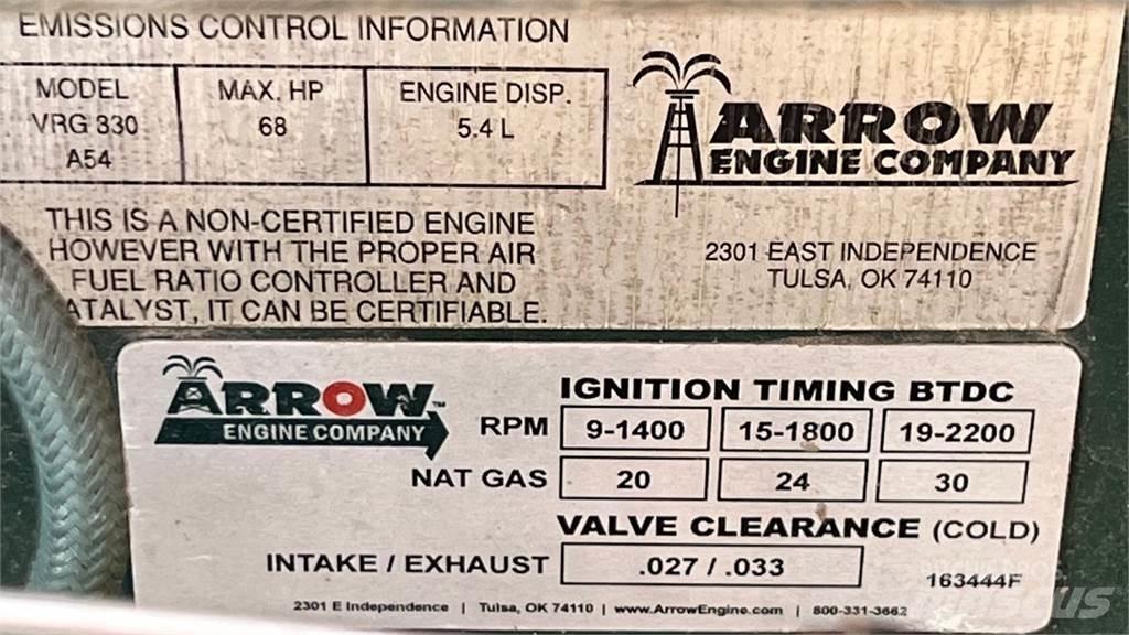 Arrow VRG330 Motorok