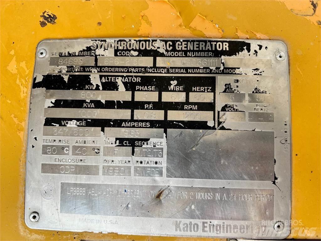 CAT D398 Dízel áramfejlesztők