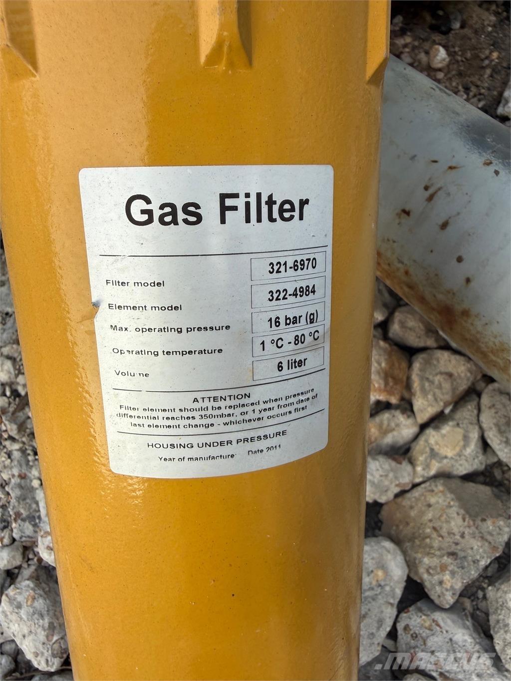 CAT Gas Filter Motorok