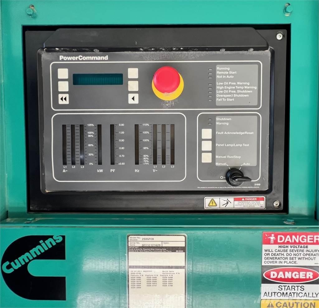 Cummins 250kW Gáz Áramfejlesztők