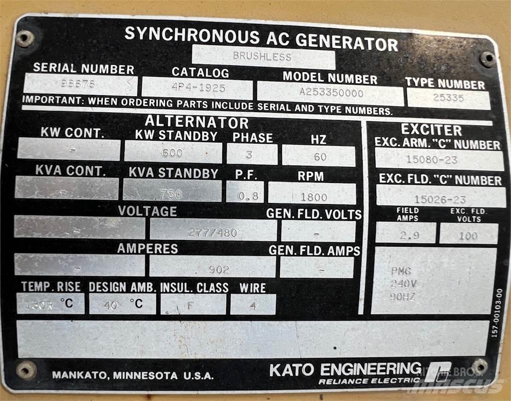 Kato 600kW Egyéb Áramfejlesztők