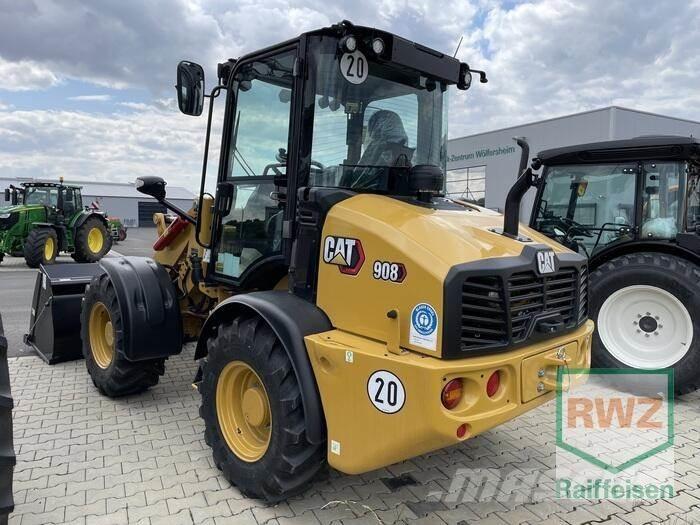 CAT 908 Radlader Gumikerekes homlokrakodók