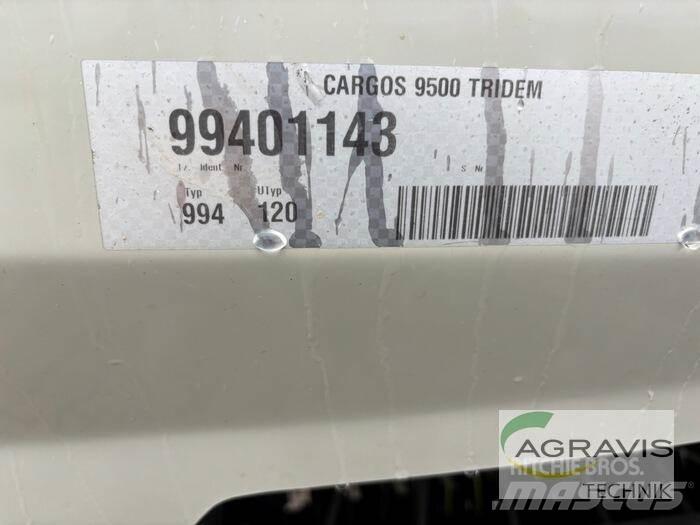 CLAAS CARGOS 9500 Önrakodó pótkocsik
