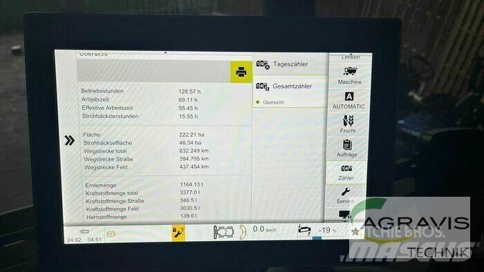CLAAS LEXION 6700 Kombájnok