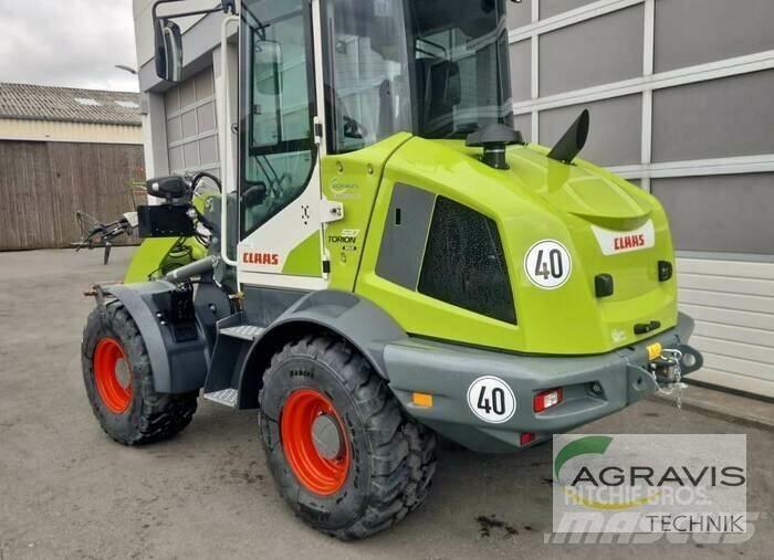 CLAAS TORION 537 SINUS Gumikerekes homlokrakodók