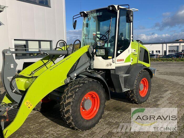 CLAAS TORION 644 SINUS Gumikerekes homlokrakodók