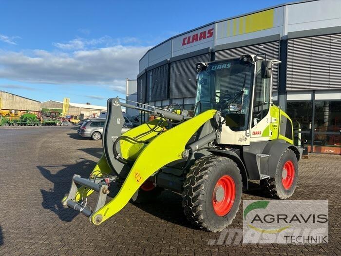 CLAAS TORION 644 SINUS Gumikerekes homlokrakodók