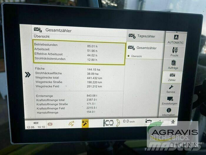CLAAS TRION 650 Kombájnok