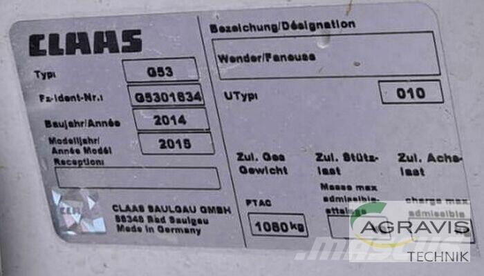 CLAAS VOLTO 800 Rendkészítő
