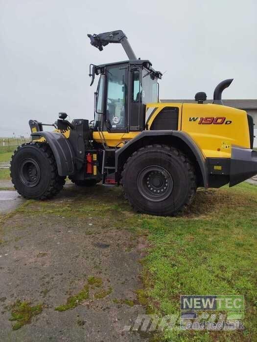 CNH Bauma OLD W 190 D Gumikerekes homlokrakodók