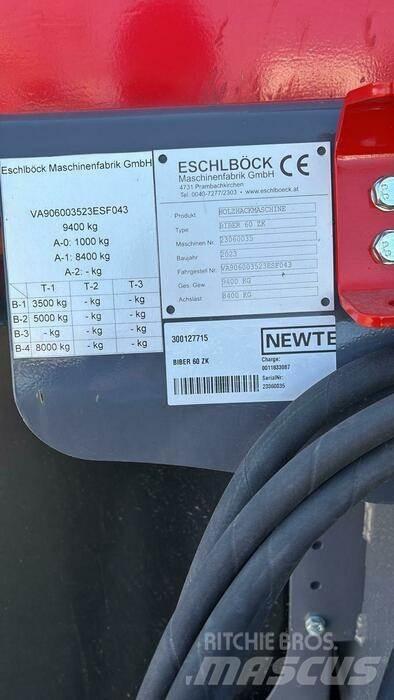 Eschlböck BIBER 60 ZK Fa hántoló, vágó, aprító
