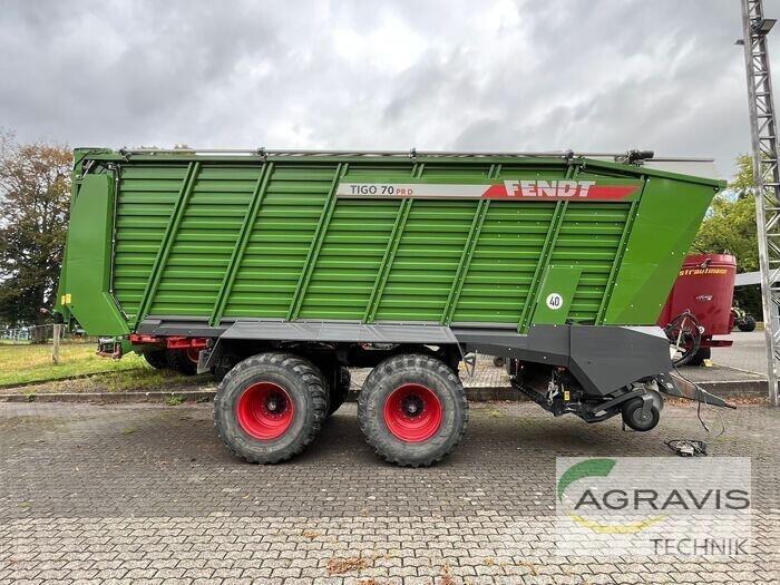 Fendt TIGO 70 PR Önrakodó pótkocsik