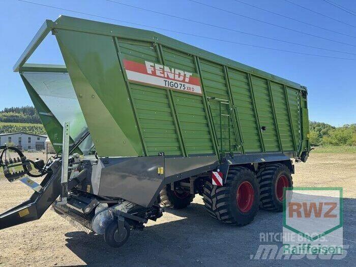 Fendt Tigo 75 XR-D Önrakodó pótkocsik
