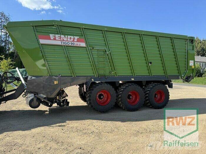Fendt Tigo 90 XR-D Önrakodó pótkocsik