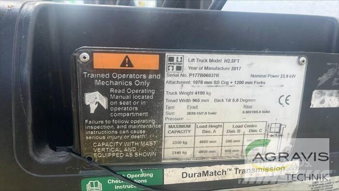 Hyster H 2.50 FT Targoncák-Egyéb