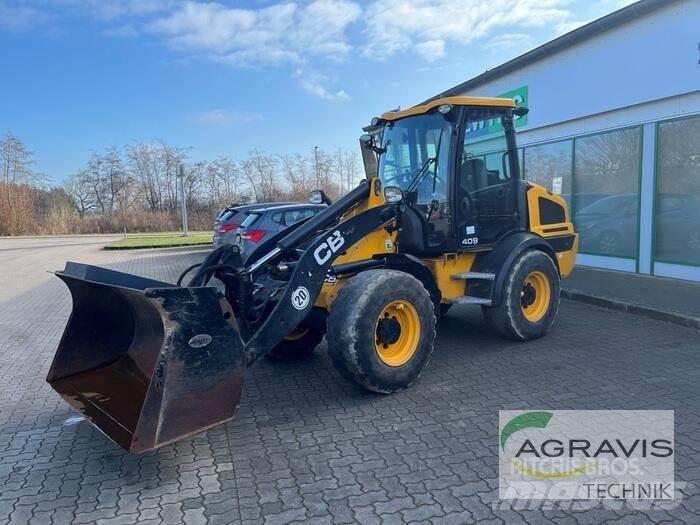 JCB 409 Gumikerekes homlokrakodók