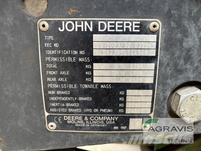 John Deere 6330 Traktorok