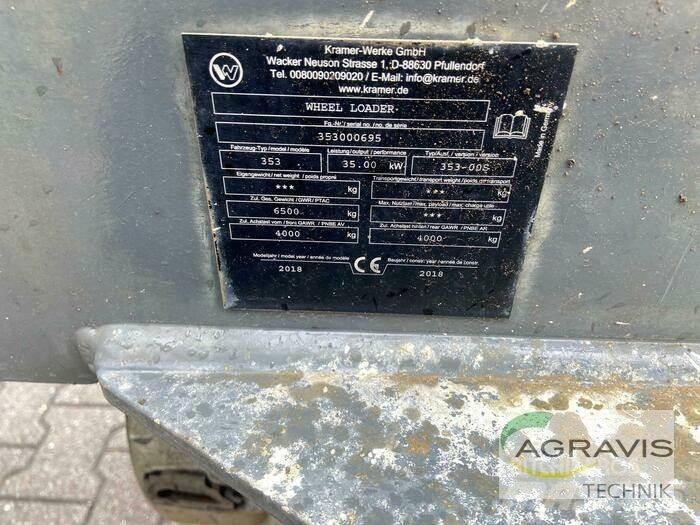 Kramer 5075 Gumikerekes homlokrakodók