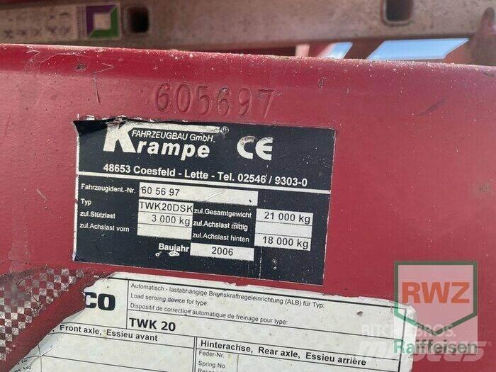 Krampe TWK20DSK / HD550 Billenő Mezőgazdasági pótkocsik