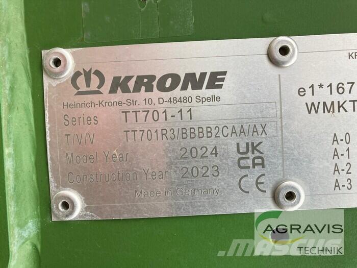 Krone TX 460 D Önrakodó pótkocsik