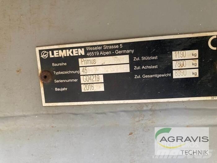 Lemken PRIMUS 45/27 Vontatott trágyaszórók