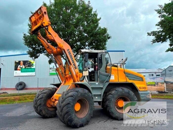 Liebherr L538 Gumikerekes homlokrakodók