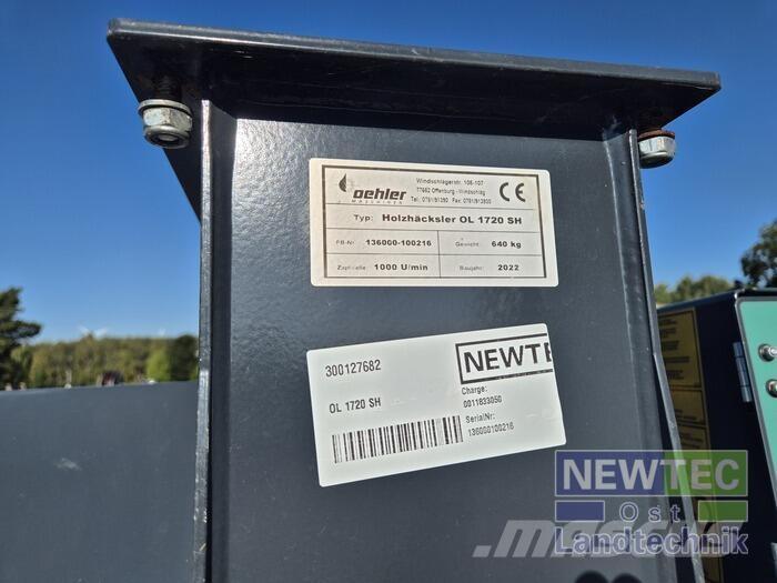 Oehler OL 1720 SH Fa hántoló, vágó, aprító
