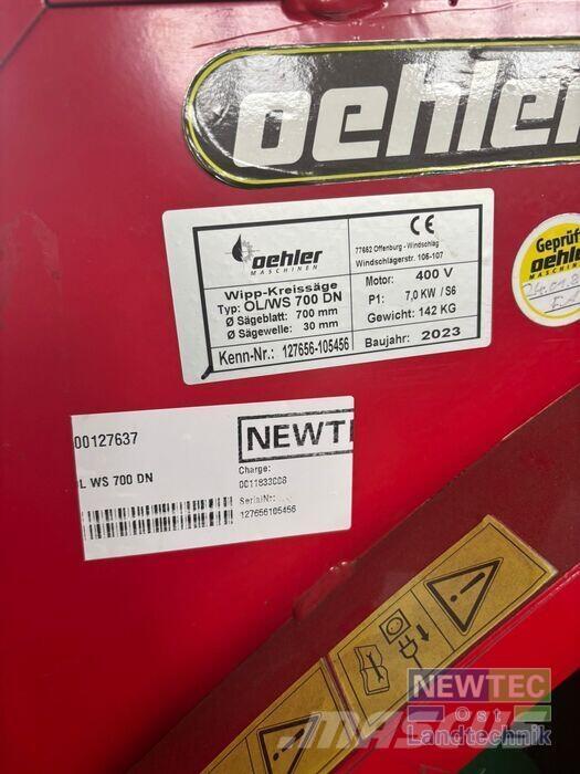 Oehler OL WS 700 DN Fa hántoló, vágó, aprító