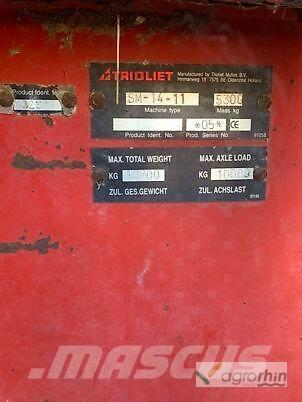 Trioliet SM-14 Egyéb trágyázógépek és tartozékok