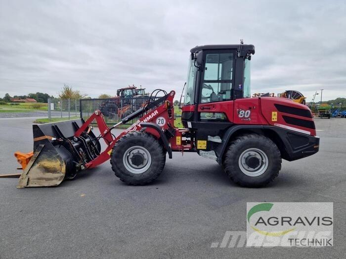 Yanmar V 80 Gumikerekes homlokrakodók