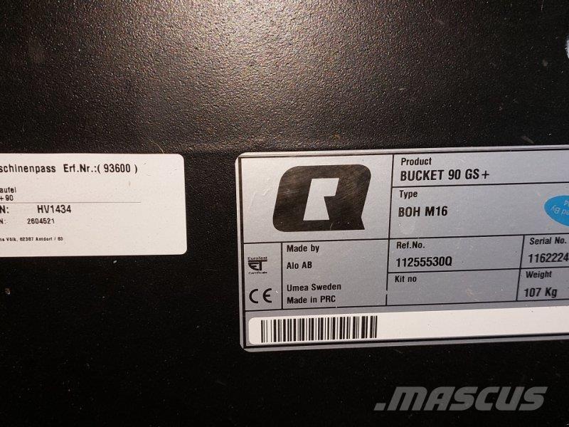 Ålö GS 90+ Homlokrakodó tartozékok