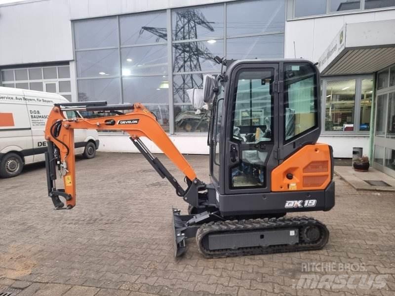Doosan DX 19-7 Mini kotrók < 7t
