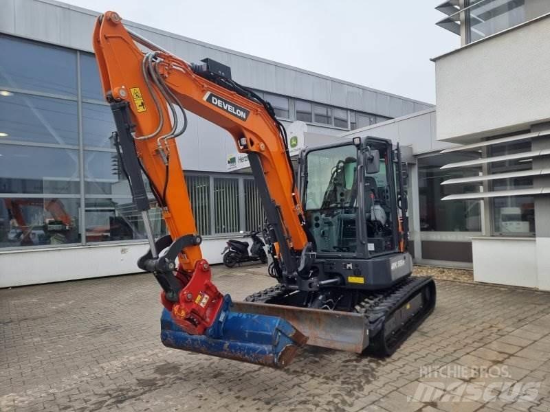 Doosan DX55R-7 Mini kotrók < 7t