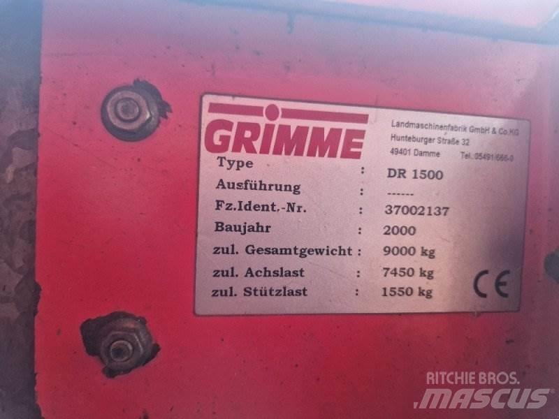 Grimme DR 1500 Burgonya kombájnok és kiszedők