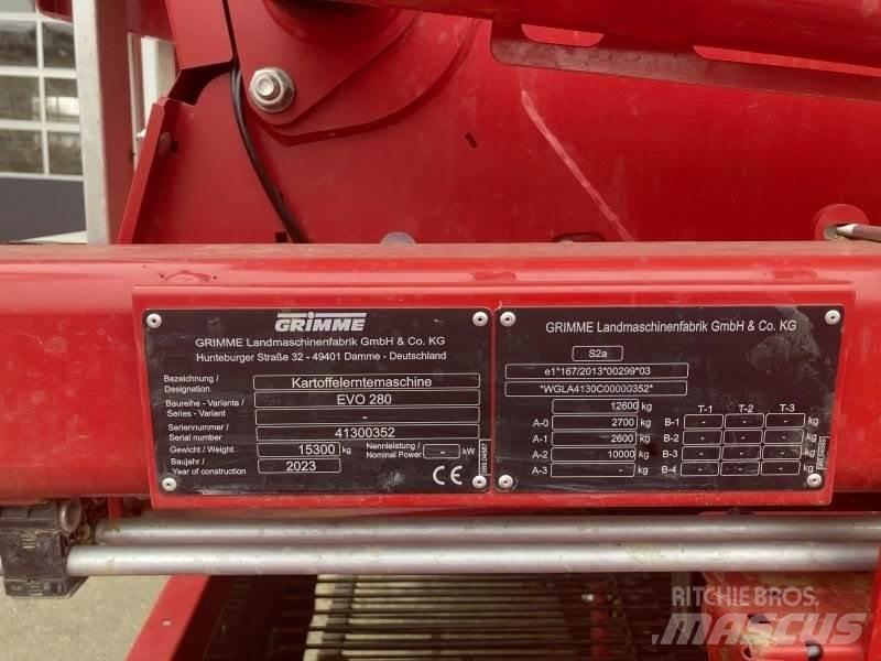 Grimme EVO 280 Burgonya kombájnok és kiszedők