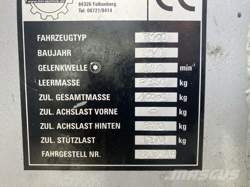  HIRL T110 Takarmánykeverők